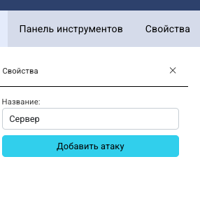 Свойства элемента