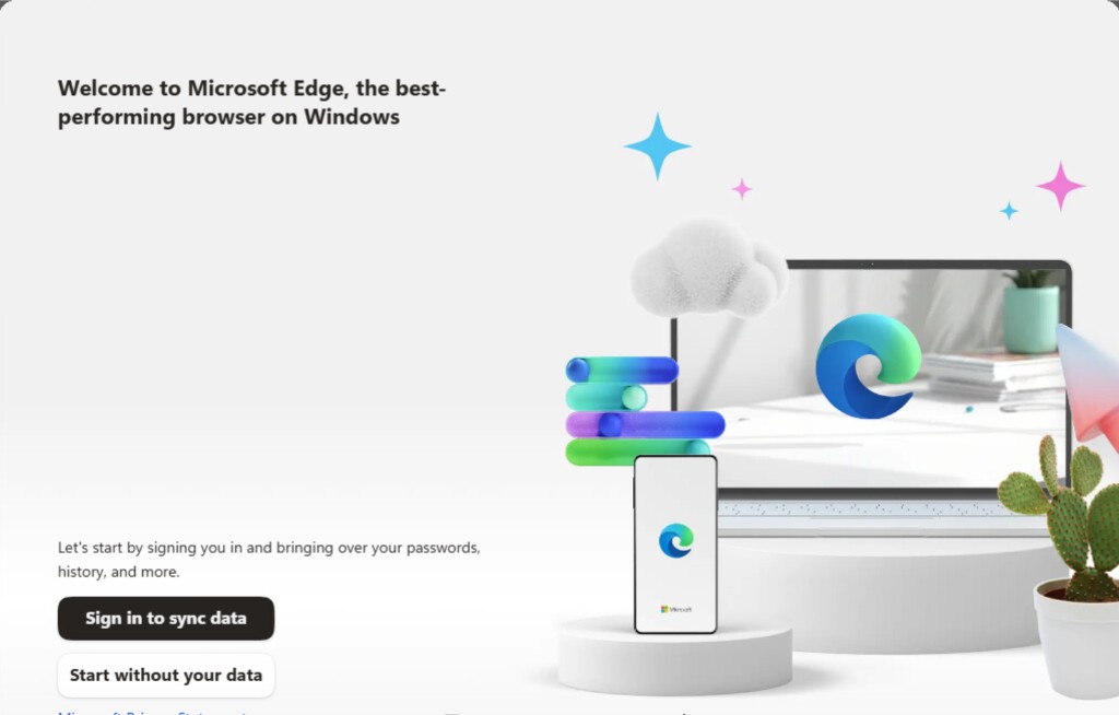 Start without your data